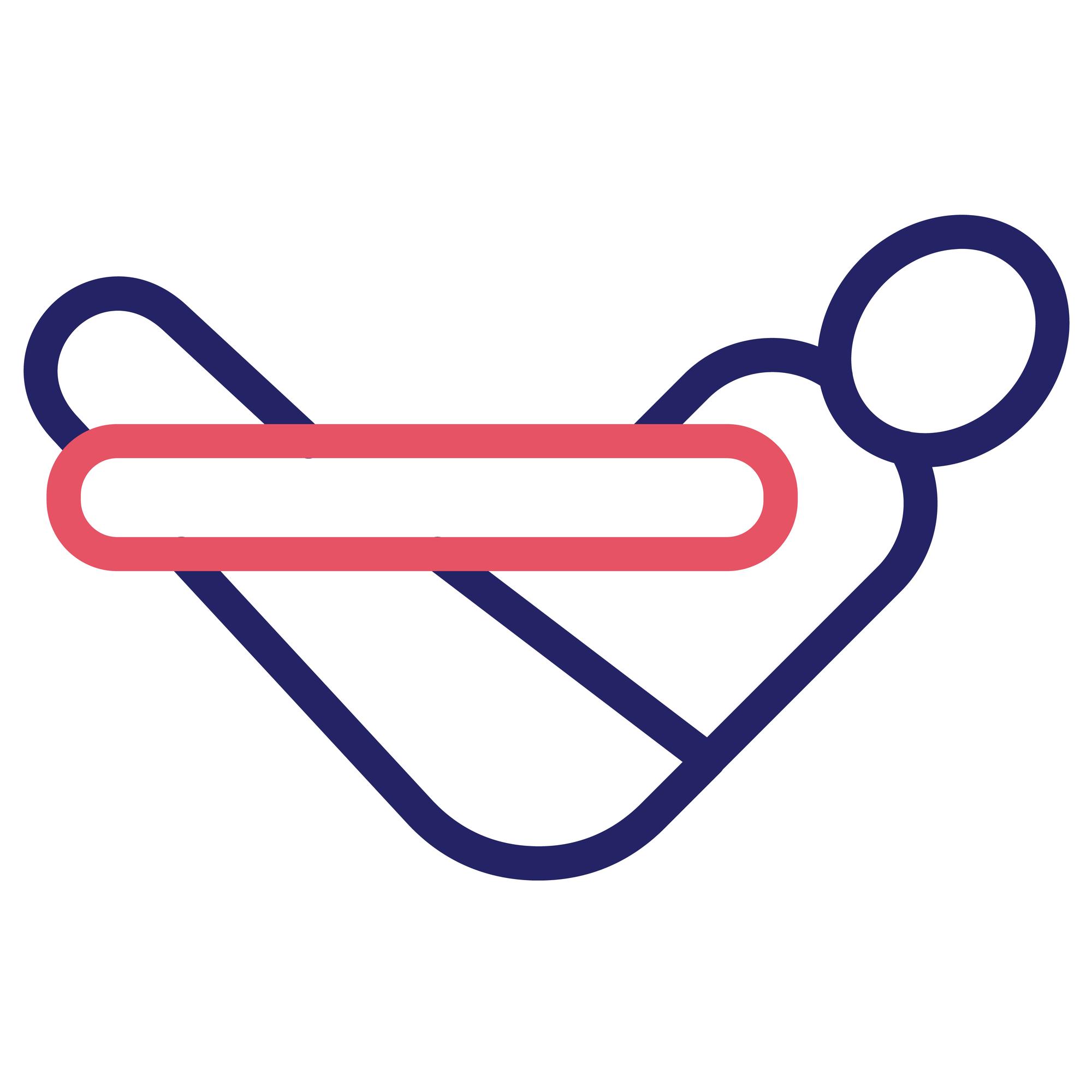 Rękodzieło — Wysublimowana wstążka i haft logo